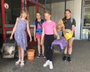 Schul Hühner IGP machen Ferien